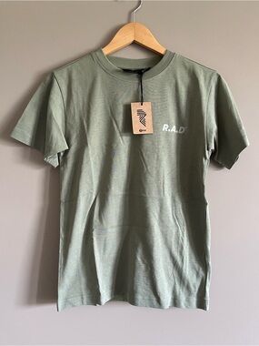 R.A.D Olive Green Short Sleeve Crewneck Tee